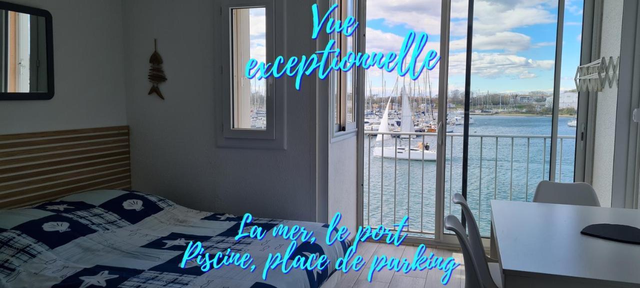 Appartement Vue Exceptionnelle Sur La Mer, Piscine, Parking Prive - Sur L'Ile Des Pecheurs Agde Exterior foto